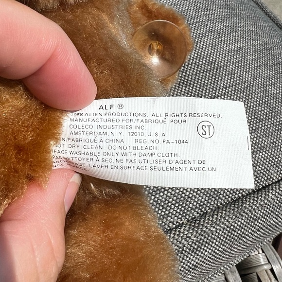 Vintage 1988 Alf stuffed toy - Picture 3 of 3